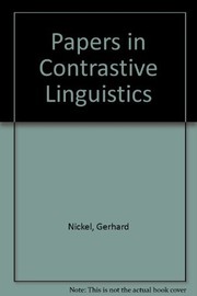 Papers in contrastive linguistics /