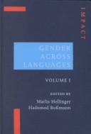 Gender across languages : the linguistic representation of women and men /