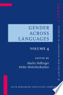 Gender across languages.