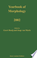 Yearbook of morphology 2002 /