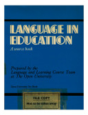 Language in education : a source book /