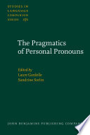 The pragmatics of personal pronouns /