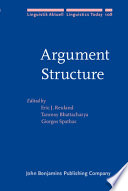 Argument structure /