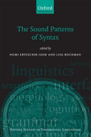 The sound patterns of syntax /