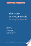 The syntax of nonsententials : multidisciplinary perspectives /