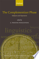 The complementizer phase : subjects and operators /