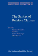 The syntax of relative clauses /