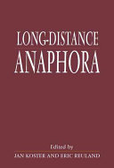 Long-distance anaphora /