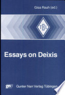 Essays on deixis /