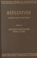 Reflexives : forms and functions /