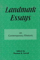 Landmark essays on contemporary rhetoric /