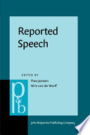 Reported speech : forms and functions of the verb /