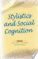 Stylistics and social cognition /