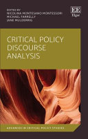 Critical Policy Discourse Analysis /