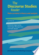 The discourse studies reader : main currents in theory and analysis /