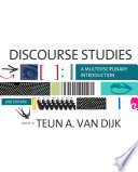 Discourse studies : a multidisciplinary introduction /