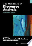 The handbook of discourse analysis /