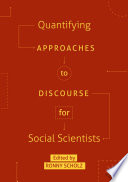 Quantifying Approaches to Discourse for Social Scientists /