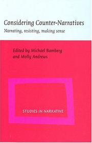 Considering counter narratives : narrating, resisting, making sense /