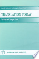 Translation today : trends and perspectives /