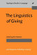 The linguistics of giving /