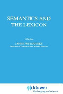 Semantics and the lexicon /