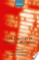 The typology of semantic alignment /