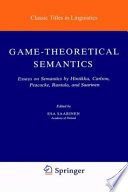 Game-theoretical semantics : essays on semantics /