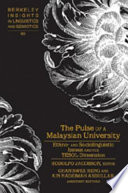 The pulse of a Malaysian university : ethno- and sociolinguistic issues and the TESOL dimension /