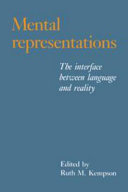 Mental representations : the interface between language and reality /