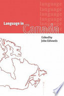 Language in Canada /