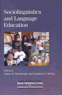 Sociolinguistics and language education /