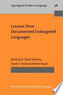 Lessons from documented endangered languages /