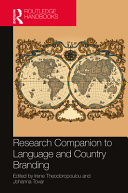 Research companion to language and country branding /