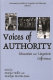 Voices of authority : education and linguistic difference /