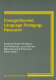 Foreign/second language pedagogy research : a commemorative volume for Claus Faerch /