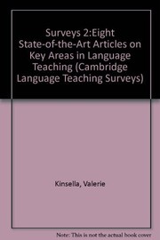 Surveys 2 : eight state-of-the-art articles on key areas in language teaching /