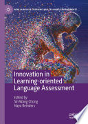 Innovation in Learning-Oriented Language Assessment /