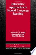 Interactive approaches to second language reading /