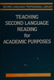 Teaching second language reading for academic purposes /