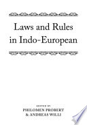 Laws and rules in Indo-European /