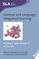 Content and language integrated learning : evidence from research in Europe /
