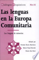 Las lenguas en la Europa Comunitaria /