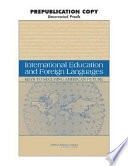 International education and foreign languages : keys to securing America's future /