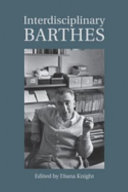 Interdisciplinary Barthes /