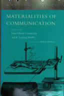 Materialities of communication /