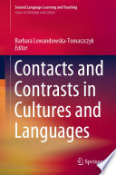 Contacts and Contrasts in Cultures and Languages /