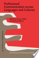 Professional communication across languages and cultures /