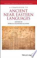 A companion to ancient Near Eastern languages /