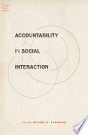 Accountability in social interaction /